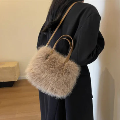 Sac Crossbody en Peluche Renard
