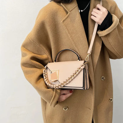 Petit Sac Carré à Serrure