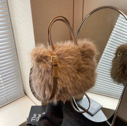 Sac Crossbody en Peluche Renard