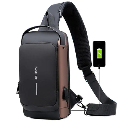 Sac Poitrine Anti-vol Mode Homme