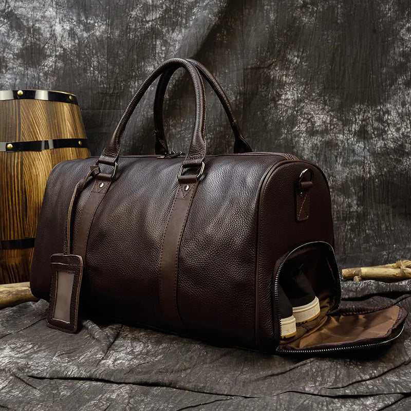 Sac de Voyage d'Affaires en Cuir