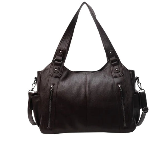 Grand Sac Cabas en Cuir pour Femmes