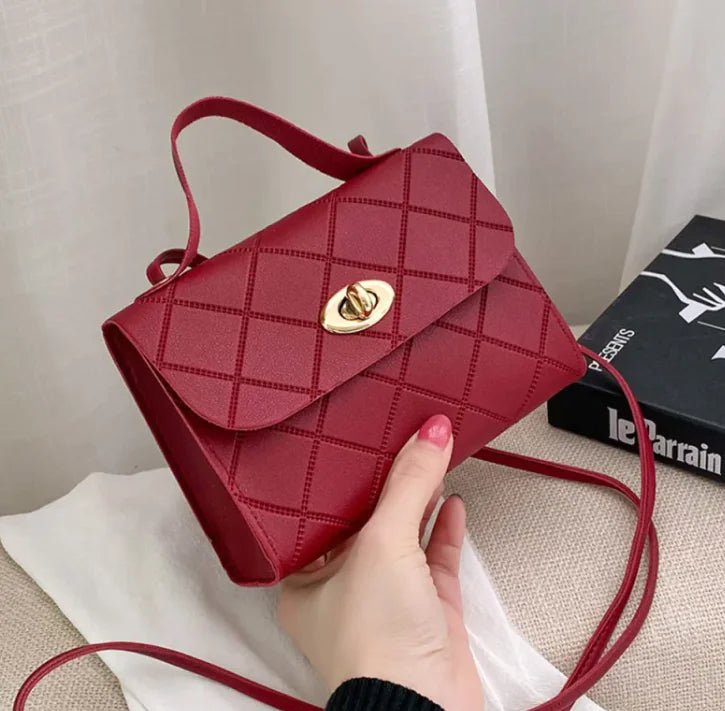 Mini Sac à Main Motif Losange