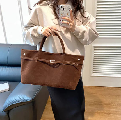 Sac Cabas en Daim