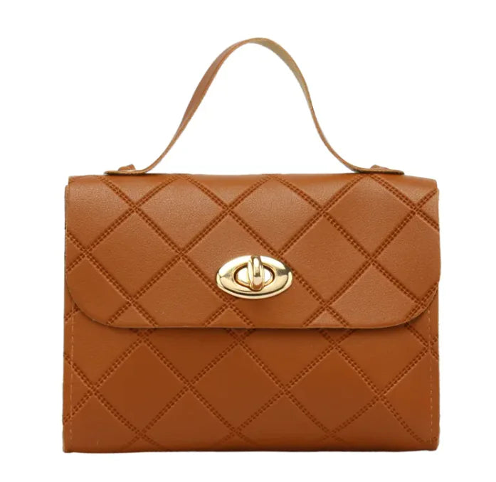 Mini Sac à Main Motif Losange